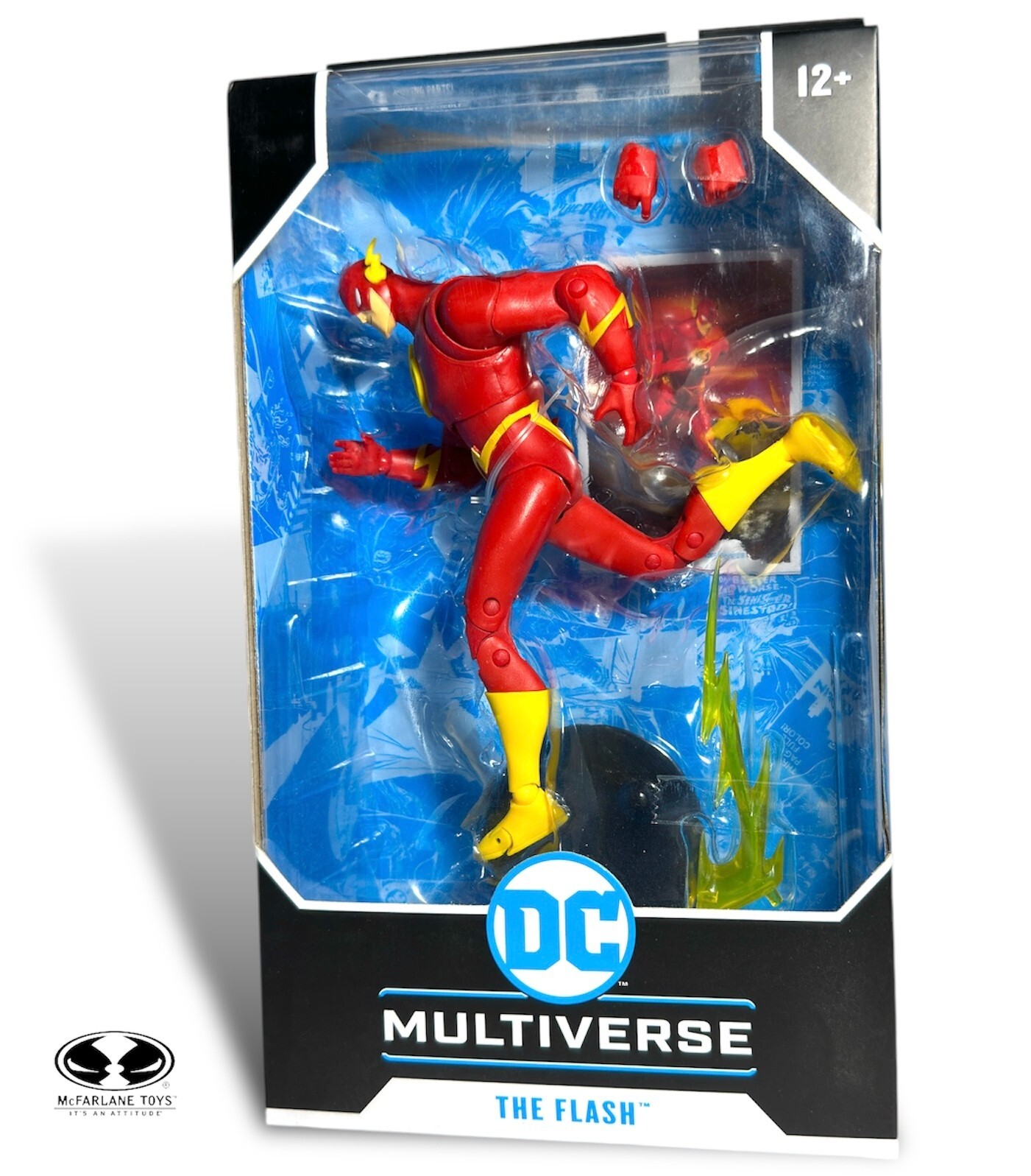 Jouet The Flash Mcfarlane Toys figurine articulée pour décoration de bureau