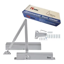 Heavy Duty/UL Listed Commercial Automatic Door Closer, Cast Aluminum Body | OWEL