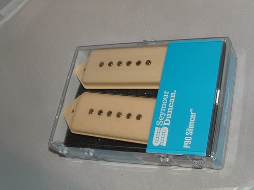 Seymour Duncan Hot P90 Silencer Dog Ear Pickup Set (Cream) New with Warranty