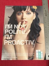 Singer Katy Perry for Proactiv 2010 Print Ad