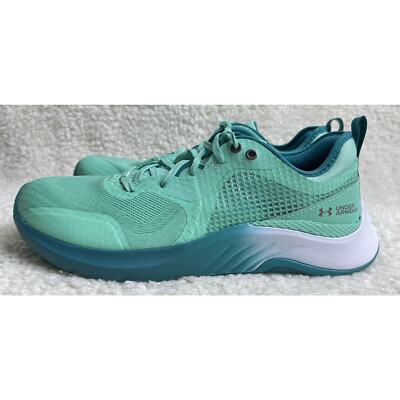 Under Armour HOVR Omnia Woman's Size 8.5 Green Breeze Coastal Teal