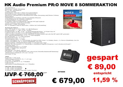 HK Audio Premium PR:O MOVE 8 aus SOMMERAKTION