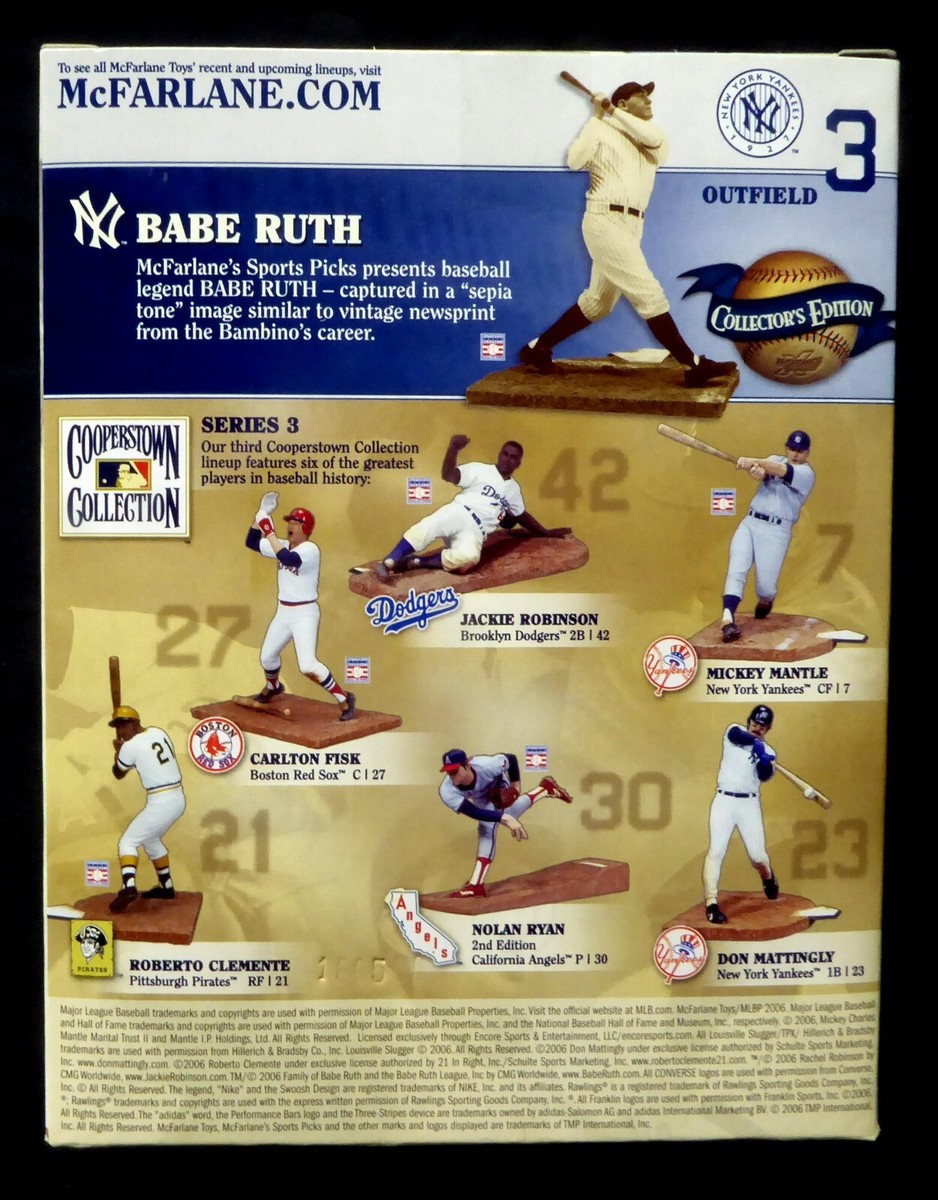 【McFARLANE'S】Babe Ruth & Nolan Ryan セット McFARLANE'S】Babe Ruth & Nolan Ryan セット