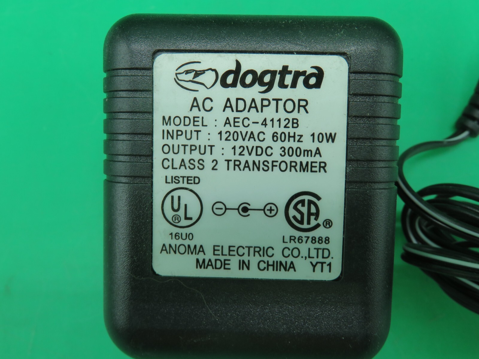 Dogtra Training Collar Charger AEC4112B 120VAC 60Hz 10W (Loc C9) eBay