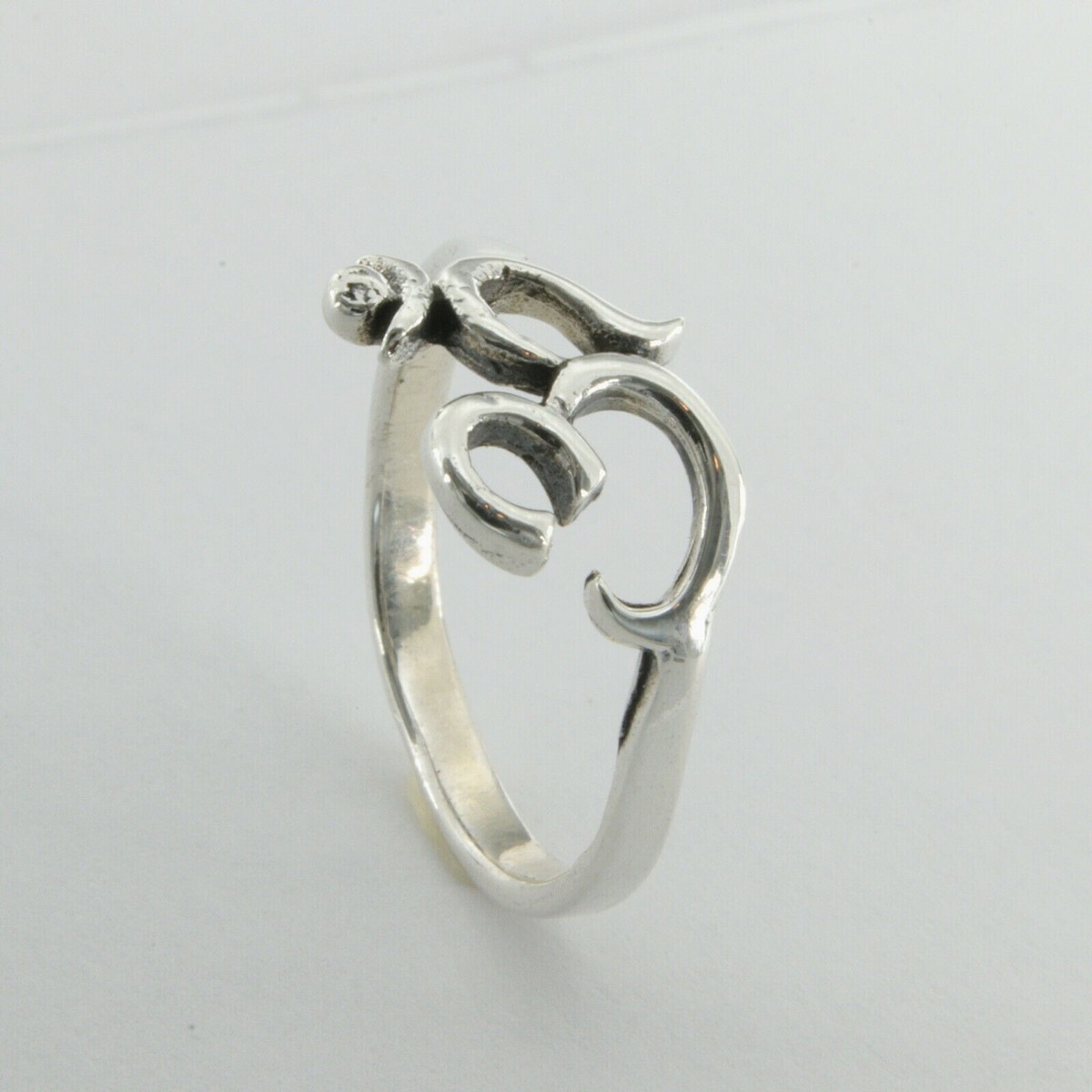 Lotus and Om Symbol Ring | Adjustable Ring | POPPIES