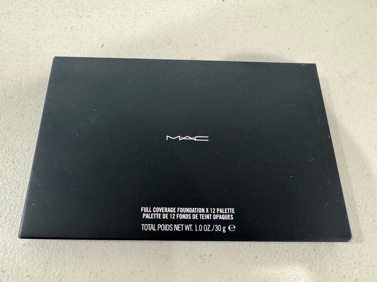 MAC Pro Full coverage foundation 12色 Amazon.com : MAC Full Coverge Foundation x 12 Pro Palette
