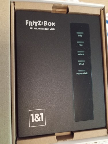 Fritz Box 7412 WLAN Router 1&1 DSL Modem NEU - Bild 3 von 3