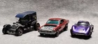 HOT WHEELS REDLINES 3 CAR LOT for parts ,repairs or restore. Mixed condition