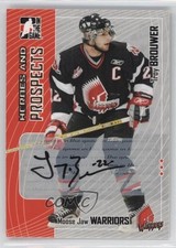 2005-06 ITG Heroes and Prospects Auto Troy Brouwer #A-TB Auto 2a8