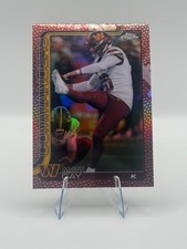 2025 Topps Chrome Football Matt Gay Football Leather Refractor