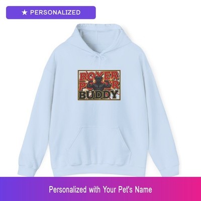 Custom Boxer Pet Lover Hoodie Personalized Name Pullover Sweatshirt Easter Gift