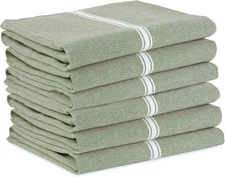 LANE LINEN Kitchen Towels Set - 100% Pure Cotton Dish Towels for Kitchen, Super
