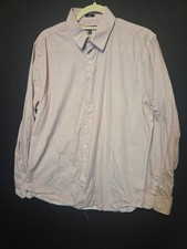 express men's button up shirt large