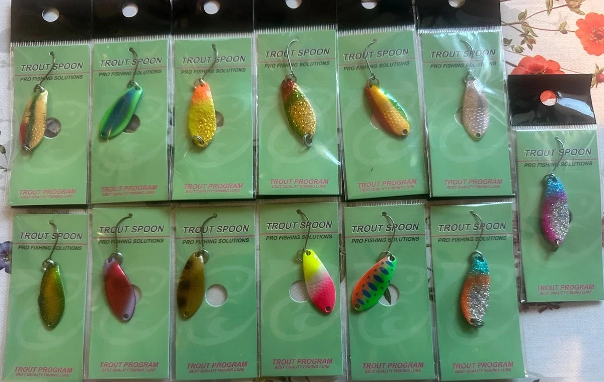 Cucchiaio Ondulante Histolure Spoon Trout Area 5g Per Pesca Alla Trota In Lago
