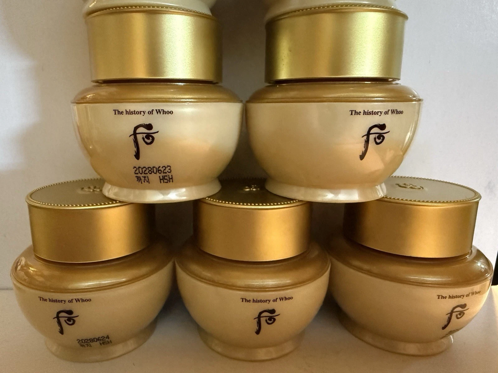 The History Of Whoo Bichup Royal Anti-Aging Cream 8ml x 5pcs K-beauty
Opens in a new window or tab