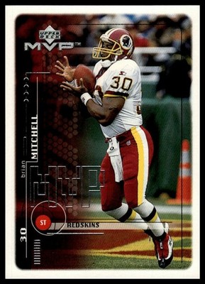 1999 Upper Deck MVP #196 Brian Mitchell
