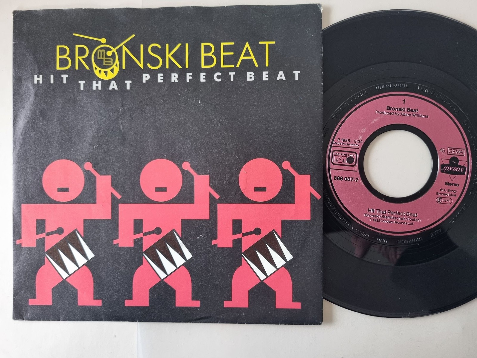 Bronski Beat - Hit That Perfect Beat 7'' Vinyl Germany