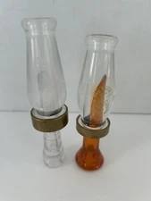 2 Duck Calls Quack Master Single by Quaker Boy Lohman Clear Call