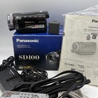 Panasonic HDC-SD100-K HD Video Camera Black Excellent Condition Made in Japan