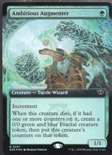 Ambitious Augmenter - MTG Secrets of Strixhaven #0337 Foil Extended Art Rare