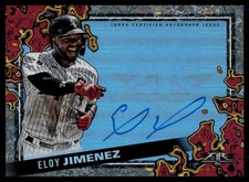 2021 Topps Fire #SS-EJ Eloy Jimenez Scorching Sigs #/199