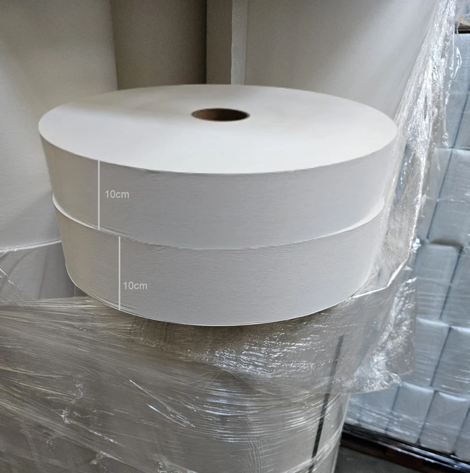 TEABAG 2 x Jumbo Tea Bag Thin Tissue Paper Roll not Centrefeed Blue M.sm