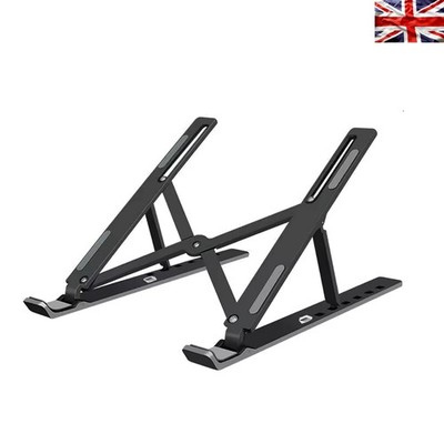 Boulton verstellbarer Laptopständer - 7 Winkelstufen, faltbar, für 10-15,6'' Laptops