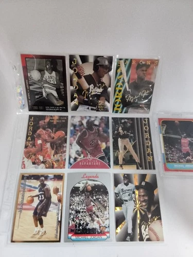 New ListingMichael Jordan 10 Cards  90s Basketball Lot Inserts, Rookies, HOF. 18