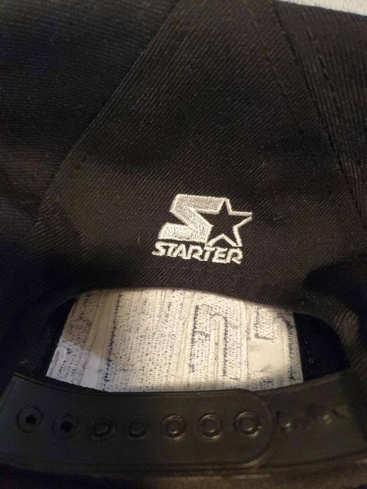 De colección Raro Starter Dallas Cowboys Tri Color SnapBack Tripower Foto 3 de 4