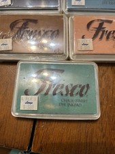 Fresco Chalk Finish Dye Inkpad Lot Of 9 Unopened