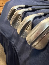 Titleist Vokey Raw SM10 Set. 60T 56D 52F 48F RH With LA Golf Shafts X - Stiff