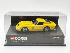 1995 CORGI CLASSIC 1/43 DIECAST - 02601 YELLOW FERRARI 250 GTO - GREAT CONDITION