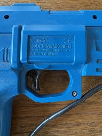 SEGA SATURN Official VIRTUA Gun Blue Light Pistol Cop MK-80311 vintage Blaster