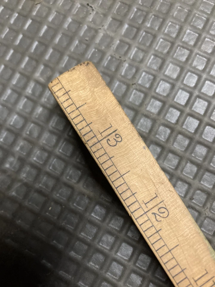 Vintage J.Rabone & Sons Birmingham No 1612 Boxwood Tapered Ruler - Image 4 of 4