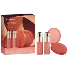 SALE !!! Rare Beauty by Selena Gomez Soft Pinch Cheek & Lip Trio Makeup Gift Set