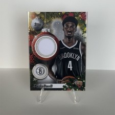 2025-26 Topps Holiday Drake Powell Brooklyn Nets Rookie Player Relic PR-DP