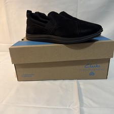 CLARKS Cloudsteppers Breeze Dawn Shoes Women's Size 8 Black NEW