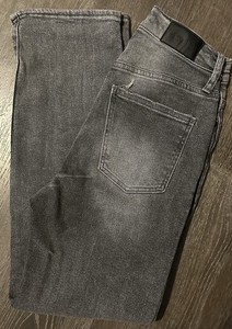 PISTOLA Distressed Gray Jeans Women’s Size 26 Ladies Straight Leg Jeans