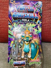 Mattel MOTU x TMNT Turtles of Grayskull Teela 5.5  Action Figure Wave 3 NEW