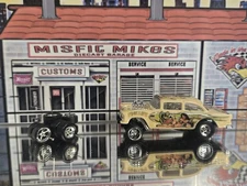 Hot wheels 164 Scale DRAG SET, Drag Wheels , Skinny Front , Offset Fat Rear...