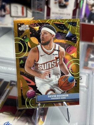 2025-26 Topps Chrome Cosmic Devin Booker /50  Gold Refractor