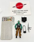 1986 Beach Head w/ File Card Complete GI Joe Figure