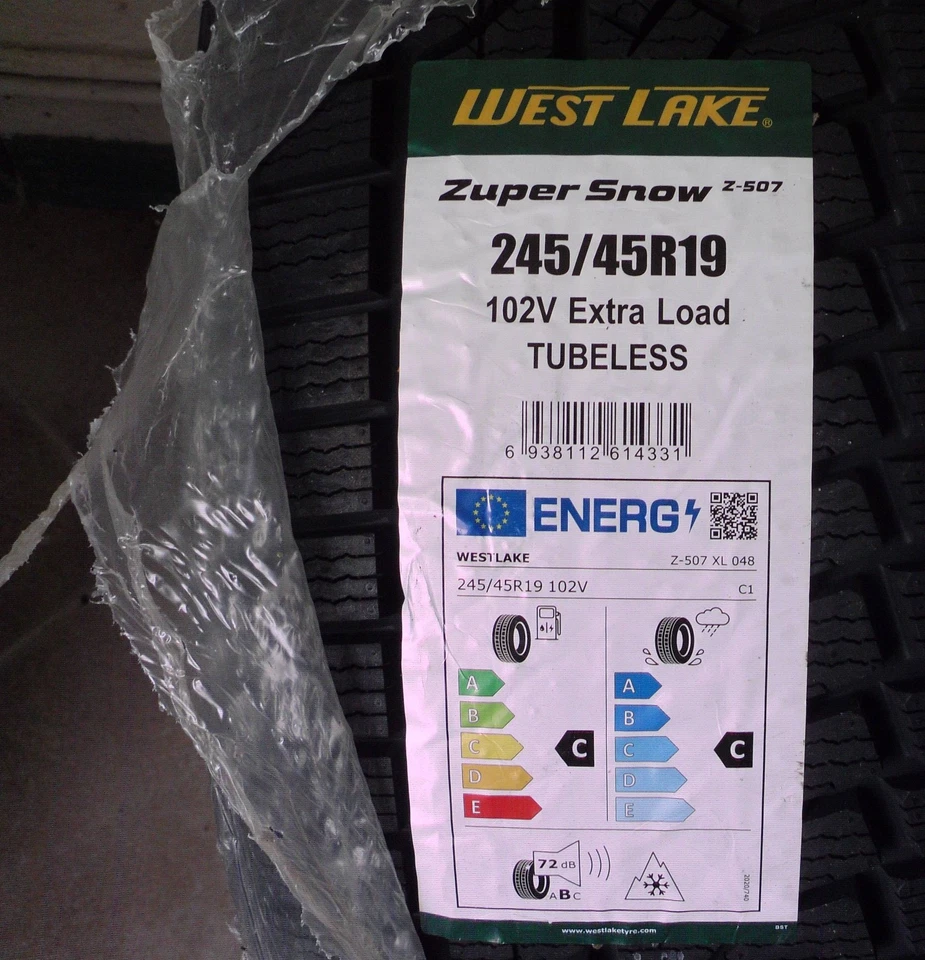 4St.Winterreifen Westlake 2x245/45 R19 2x275/40 R19 NEU Kostenloser Versand - Bild 2 von 4