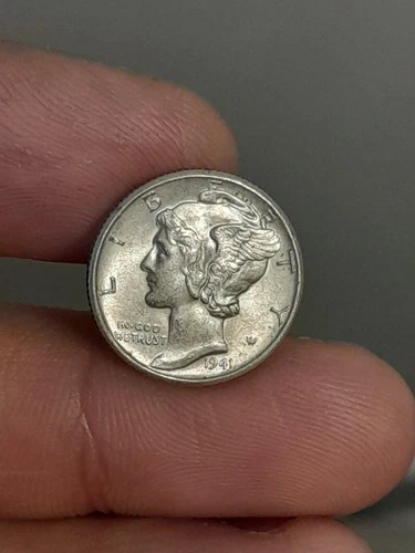 1941- D Mercury Dime Uncirculated #2