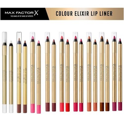 Max Factor Colour Elixir Lip Liner Stift Wählen Sie Ihren Farbton Brandneu