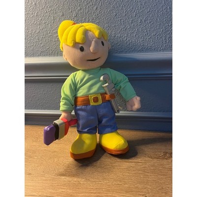 Vintage 2001 Playskool Bob the Builder Wendy Plush Doll Hasbro 22561 with Tools