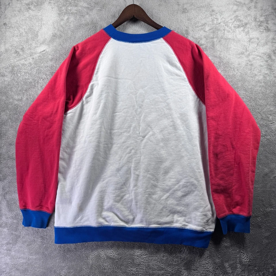 Mickey Mouse Sweatshirt Men's Size XL Hanna Andersson Disney Collection Blue Red - Image 4 of 4