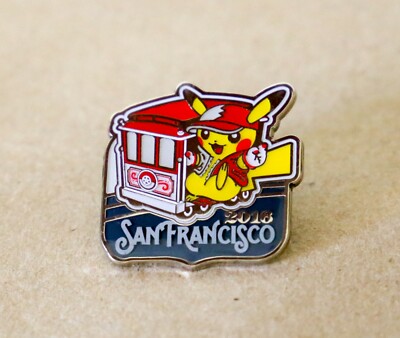 Pokemon 2016 World Championship Collector's Pin-Pikachu San Francisco-NEW Pokemon 2016 World Championship Collector's Pin-Pikachu San Francisco-NEW