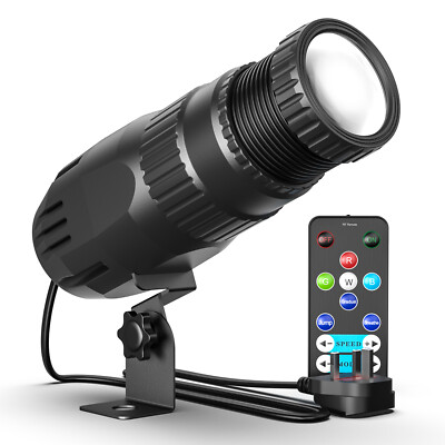 LED Pinspot Punktstrahler Spiegekugel Spot Beam Licht Disco Party Fernbedienung