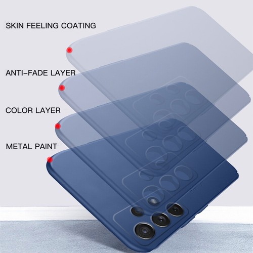 Funda ultra delgada mate a prueba de golpes para Samsung Galaxy S25 S24 FE S23 S22 A55 - Imagen 4 de 23